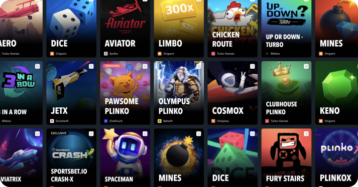 popular crash games at non uk casinos